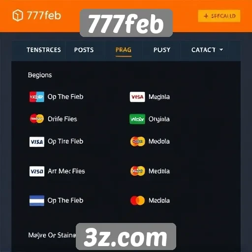 Opções de pagamento disponíveis na 777feb