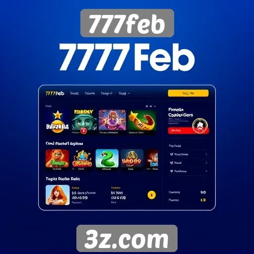 Interface do usuário do 777feb é intuitiva